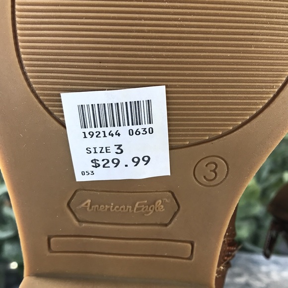 American Eagle by Payless Zuri Star Cognac Zip Booties Girls 3M🌟NWT&NIB🌟 - Picture 9 of 11
